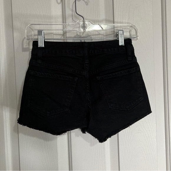 Sunday Best Black Jean Shorts - Picture 3 of 3